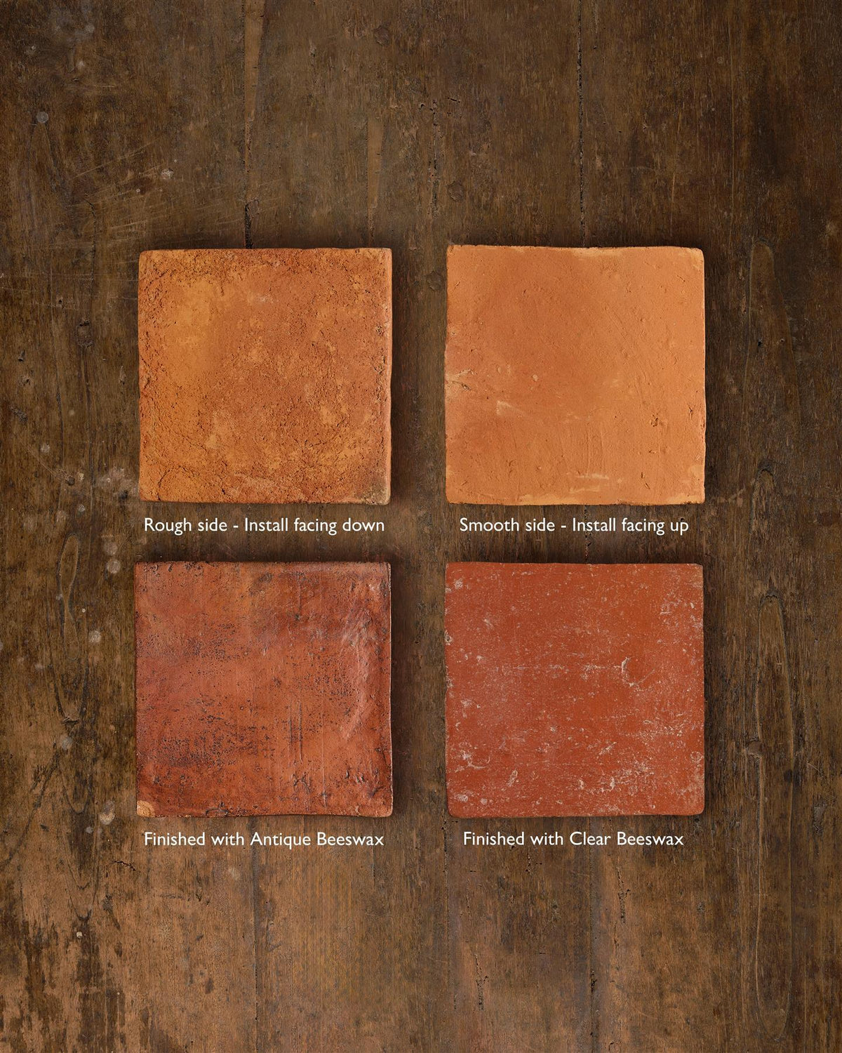 Fleur Terracotta - 200mm x 222mm (20mm thick) TEST