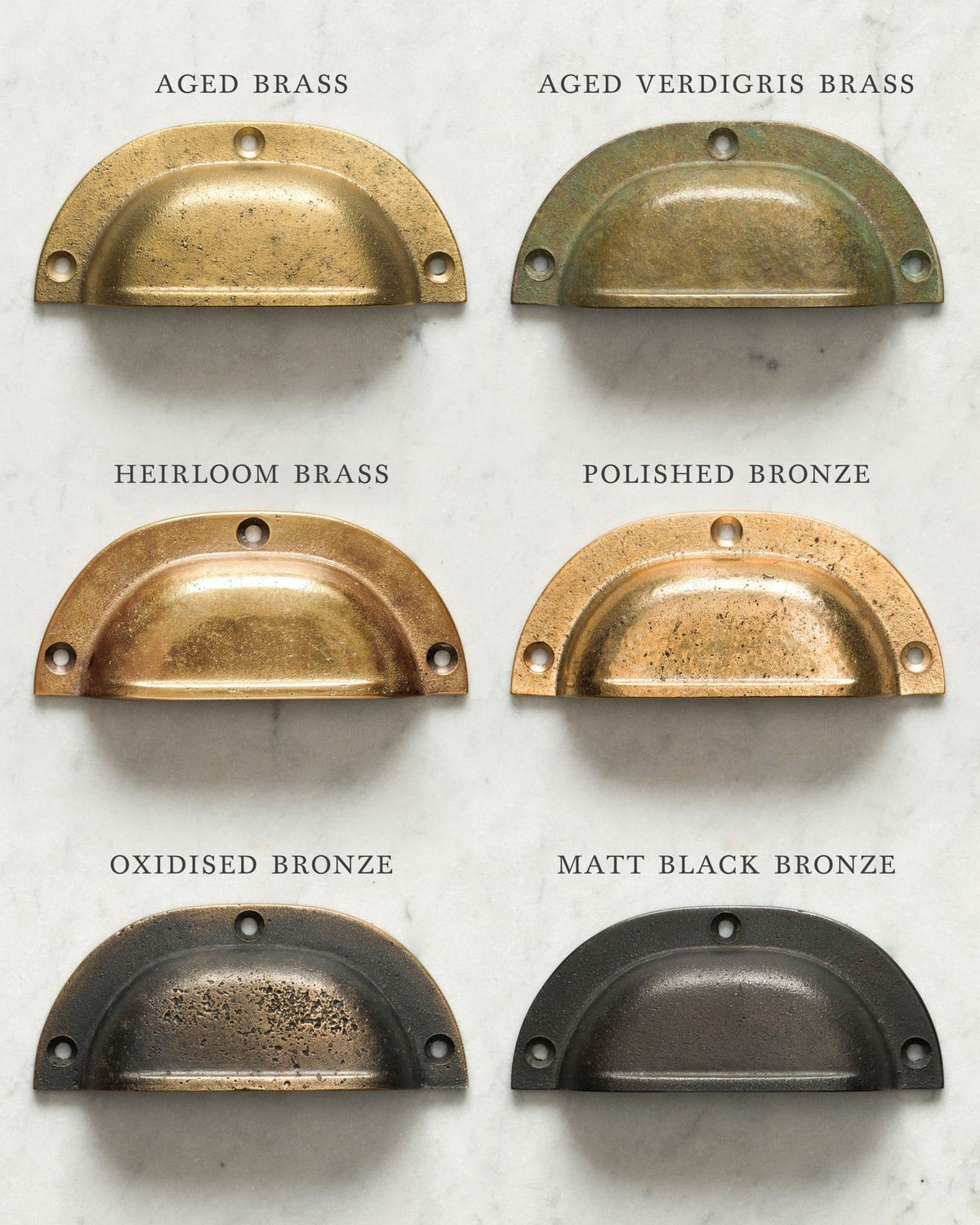 Aged Verdigris Brass Classic Handle TEST