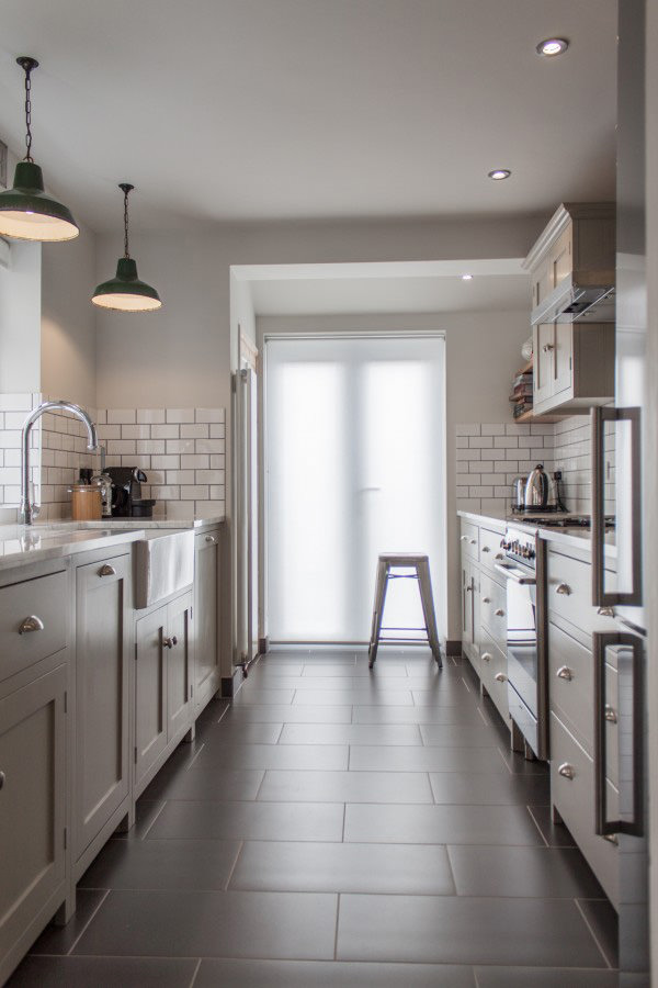 A galley  with style The deVOL Journal deVOL Kitchens 