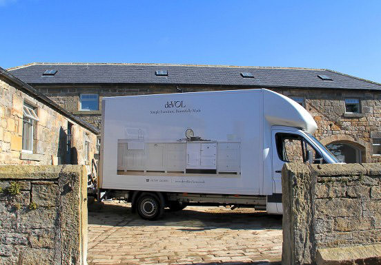 Fitting a classic kitchen in the Northumbrian sunshine