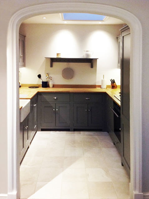 deVOL-kitchens-blog-shaker-Lead-a maida vale pied-à-terre-London-Little Venice-Mansion block-simple-style-floors of stone- Botticino Tumbled Marble Tiles