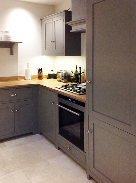 deVOL-kitchens-blog-shaker-Lead-a maida vale pied-à-terre-London-Little Venice-Mansion block-simple-style-floors of stone- Botticino Tumbled Marble Tiles