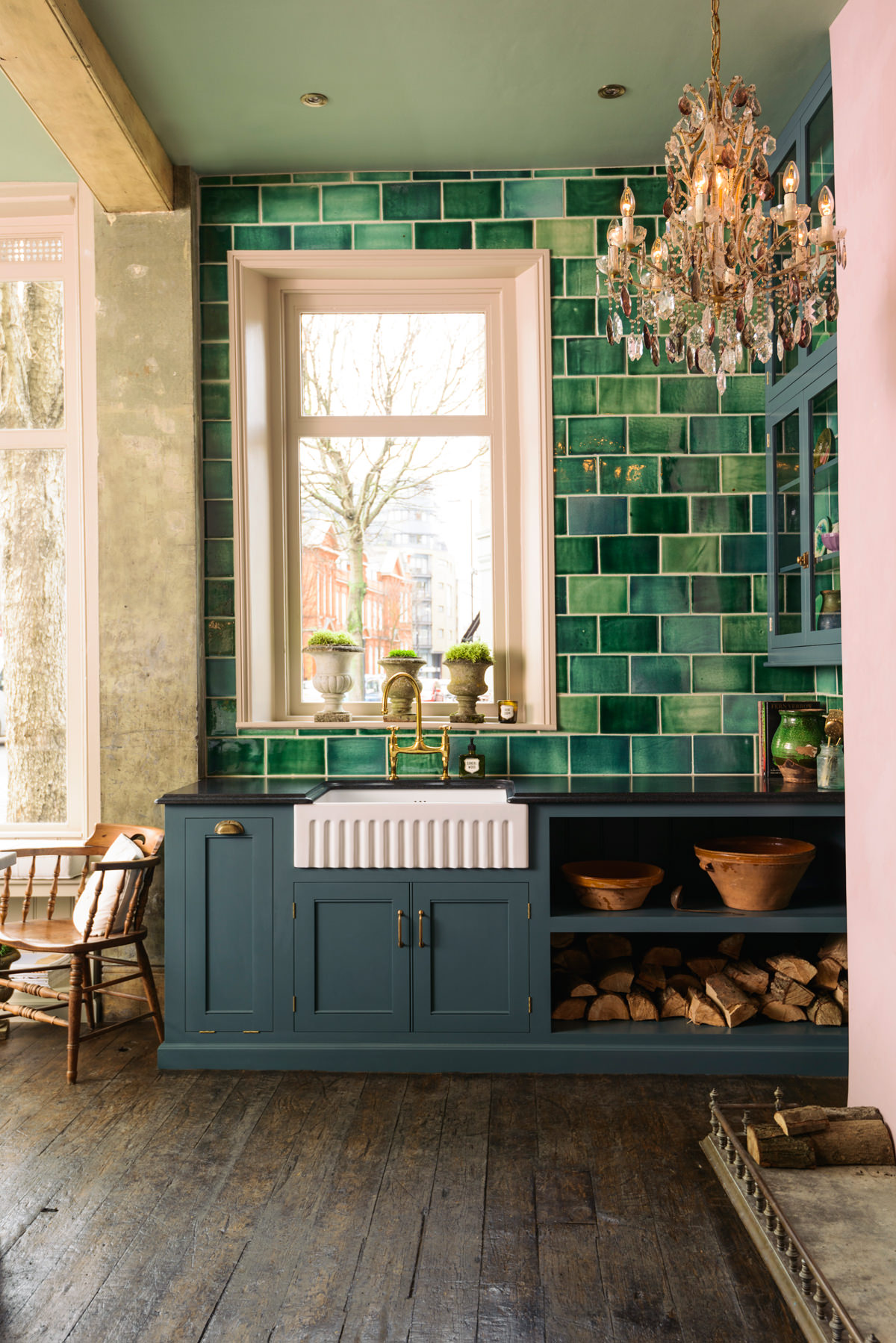 st. johns square townhouse kitchen devol