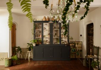 Hand-painted cupboards by deVOL