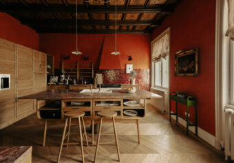 Designing a Haberdasher's Kitchen for a Historic Viennese Apartment