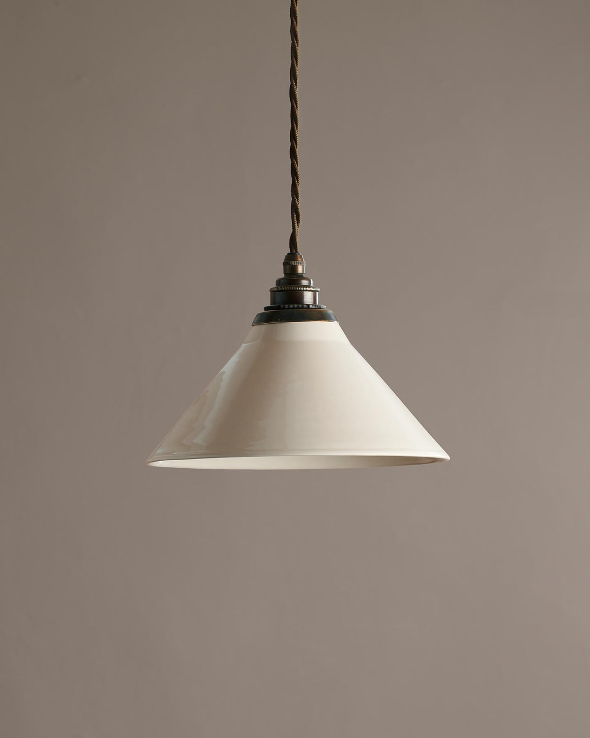 The Creamware Pendant Light - Small TEST