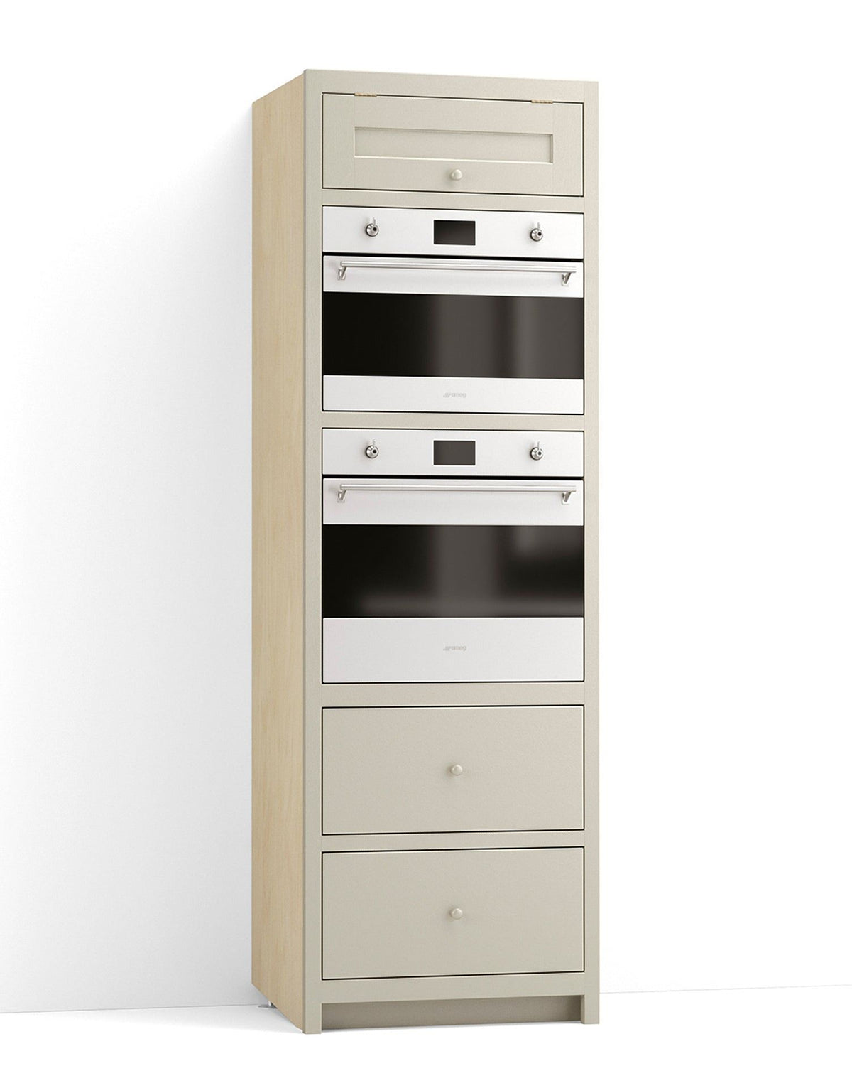 670mm Oven Cabinet with Two Drawers