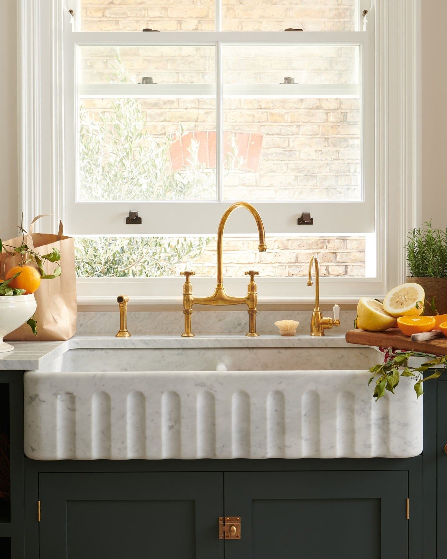 deVOL Aged Brass Filter Tap