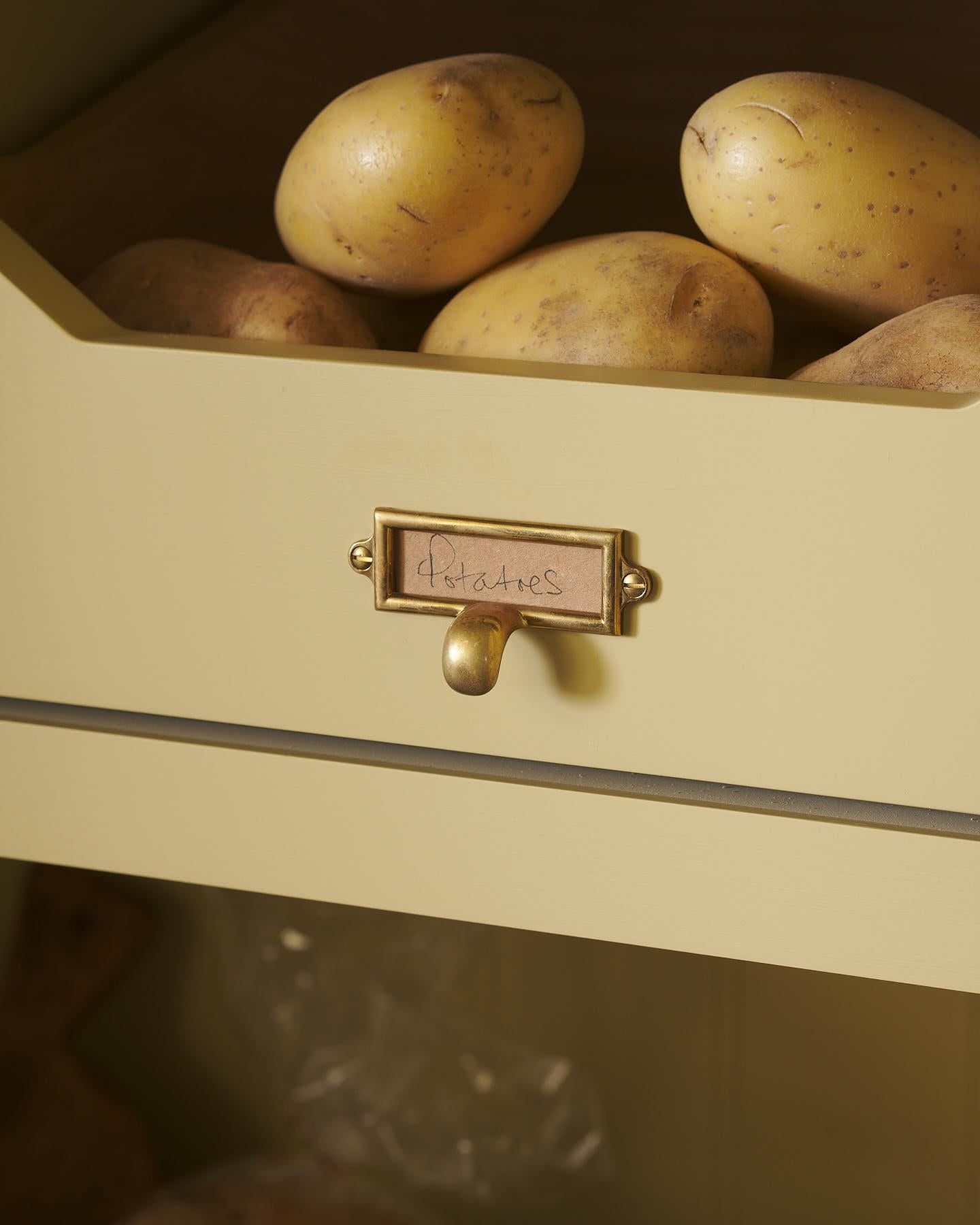 Little Label Holder - Heirloom Brass
