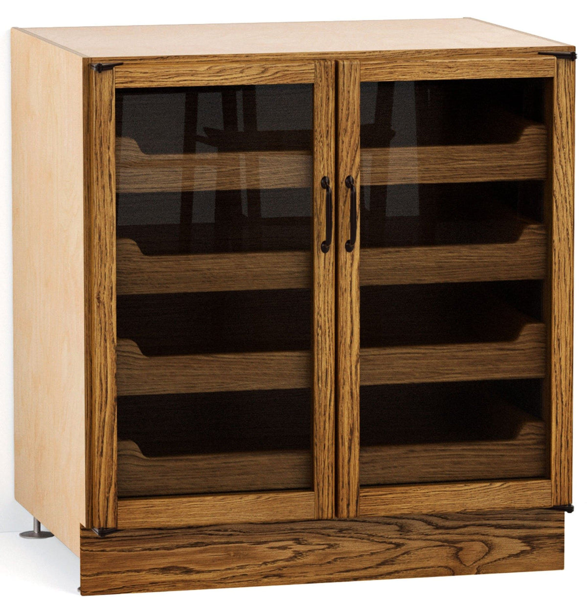 Glazed Doors with Internal Drawers