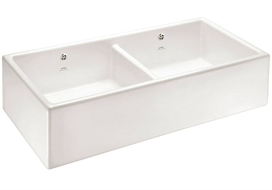 deVOL 1000 Double Shaker Sink