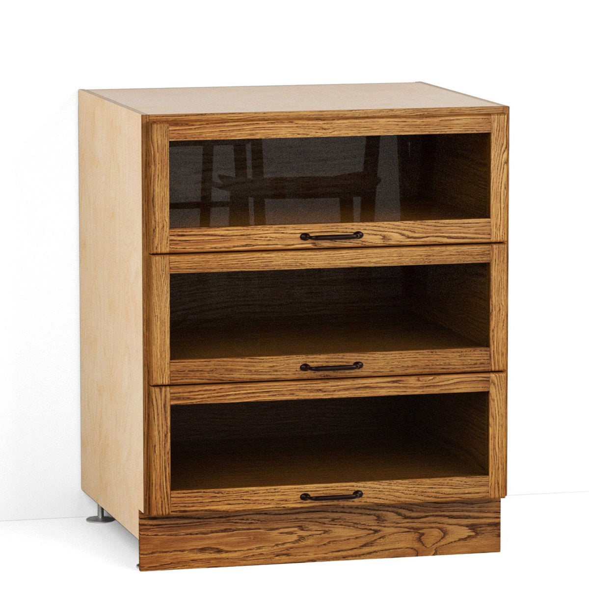 730mm Glazed Drawer Cabinet