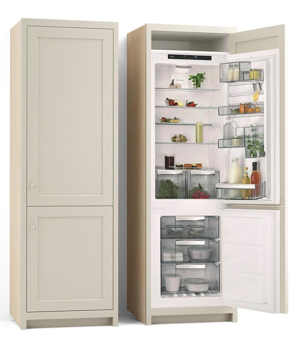 670mm Fridge/Freezer Cupboard