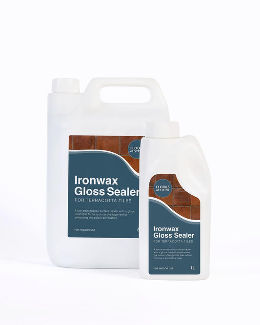 Ironwax Gloss Sealer for Terracotta Tiles - 1L