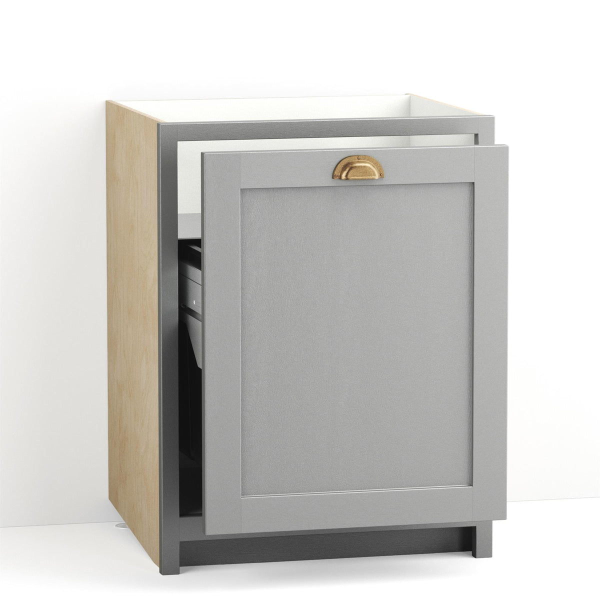 680mm Pull Out Bin Cabinet