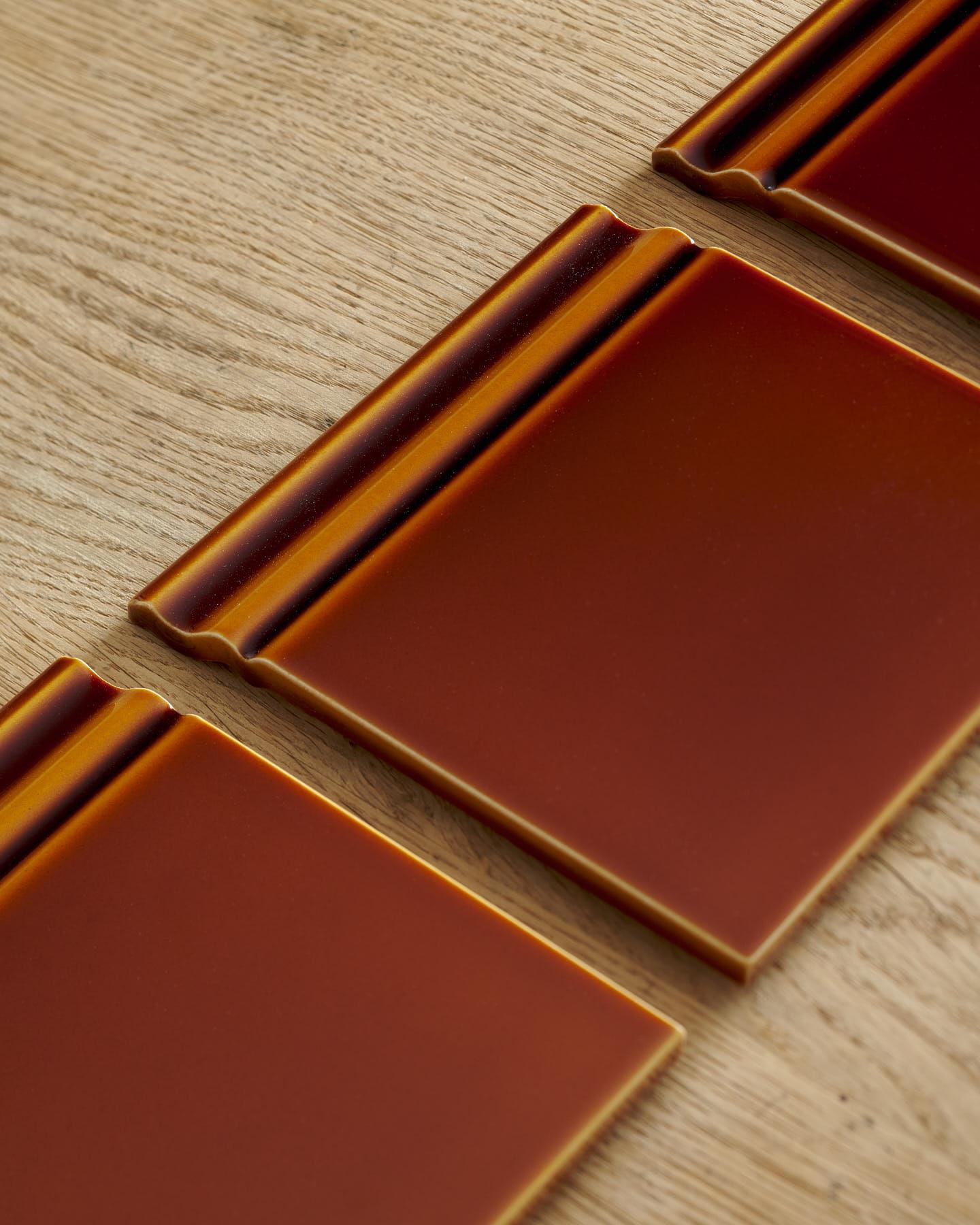 Kentish Brown Skirting Tiles