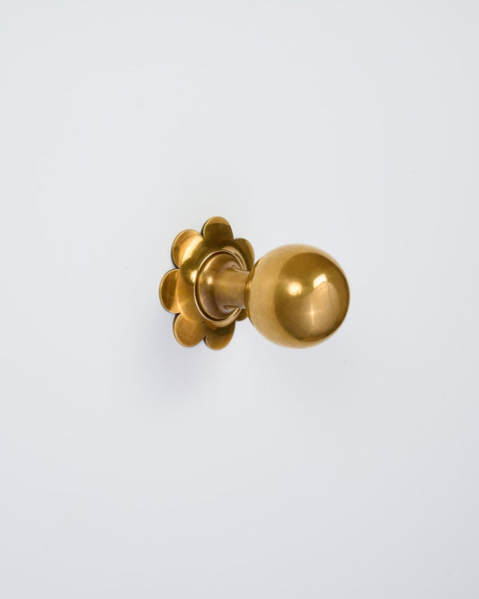 The Clarice Doorknob with Marguerite Backplate