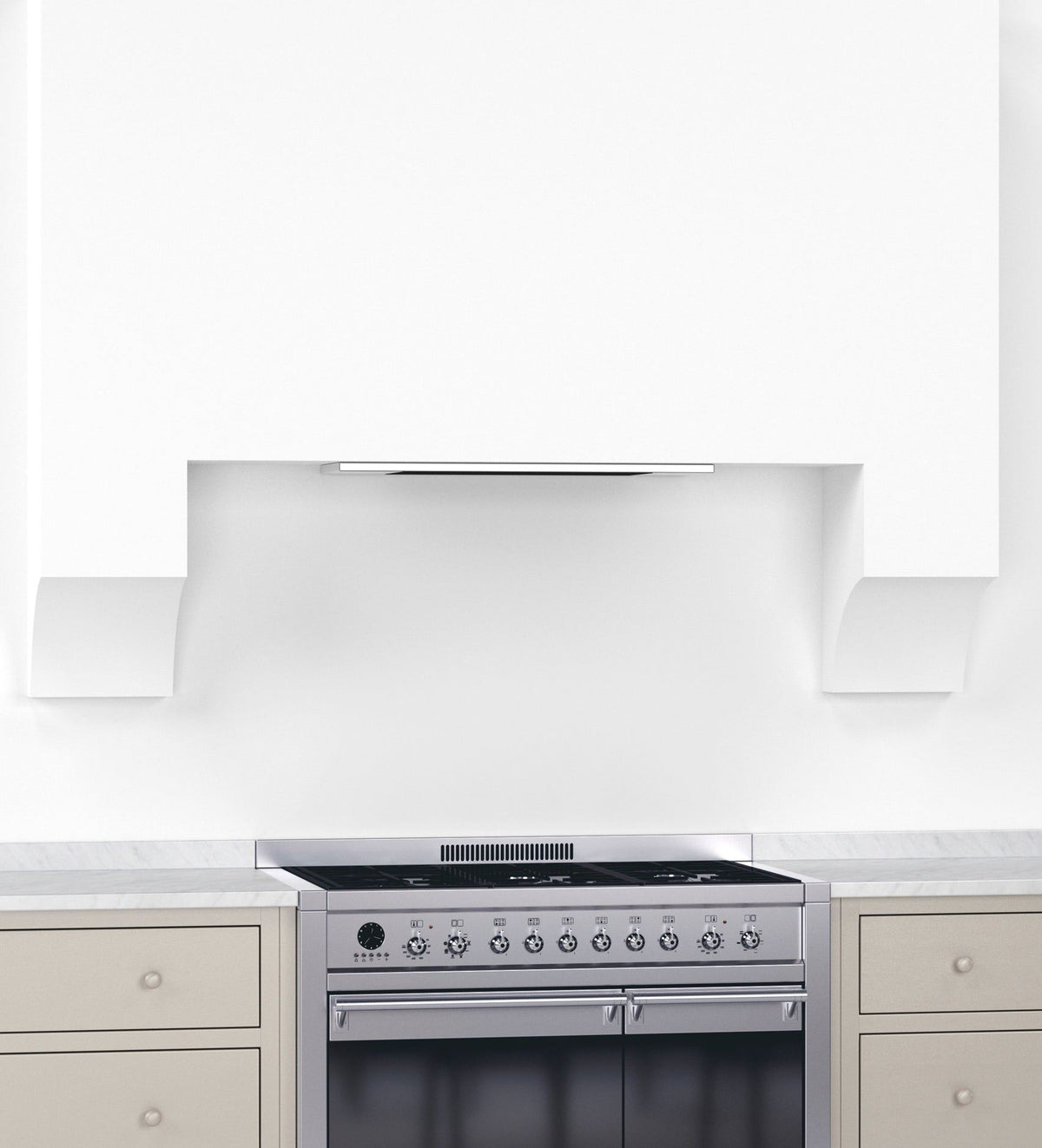 Suspended False Chimney Breast