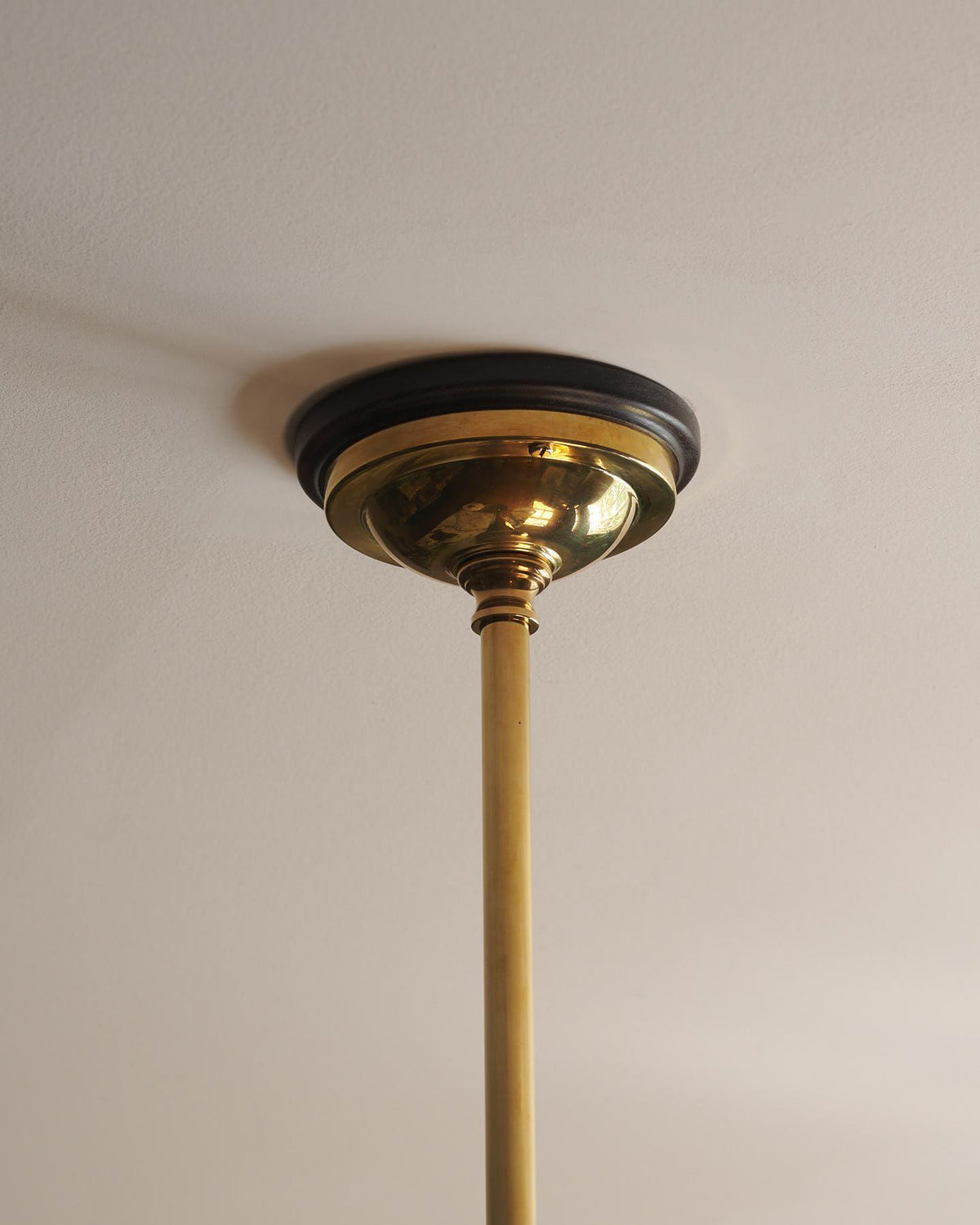 The Petite Heirloom Gaselier Light with Milk Glass Shades - Short TEST