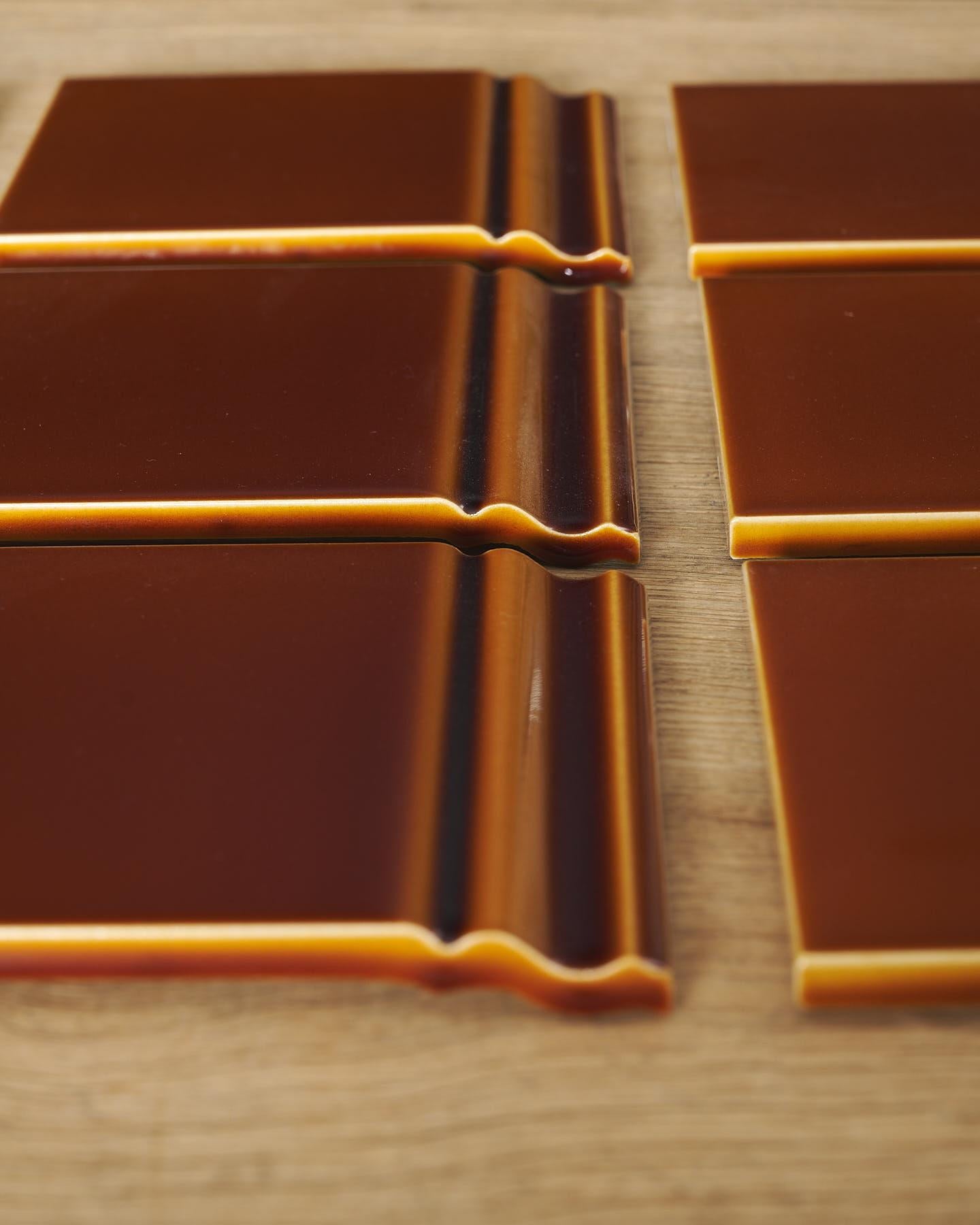 Kentish Brown Skirting Tiles