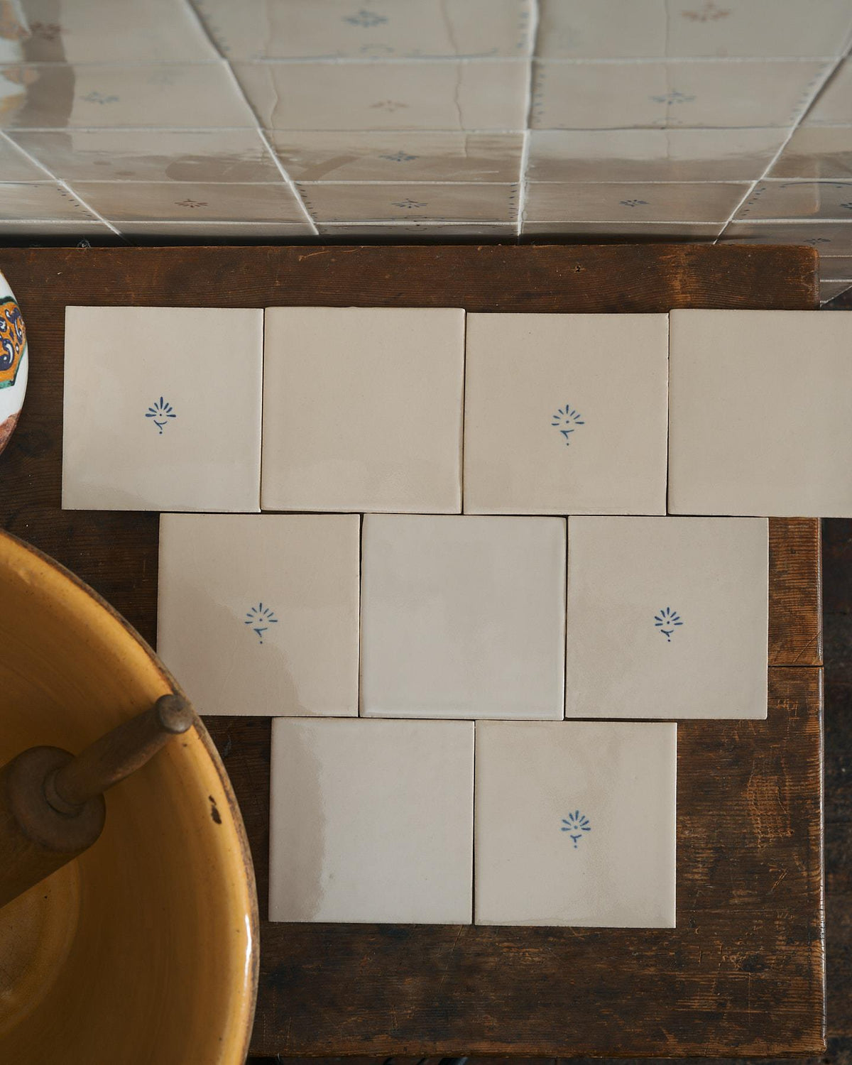 Ditsy Delft Tile - Plain TEST