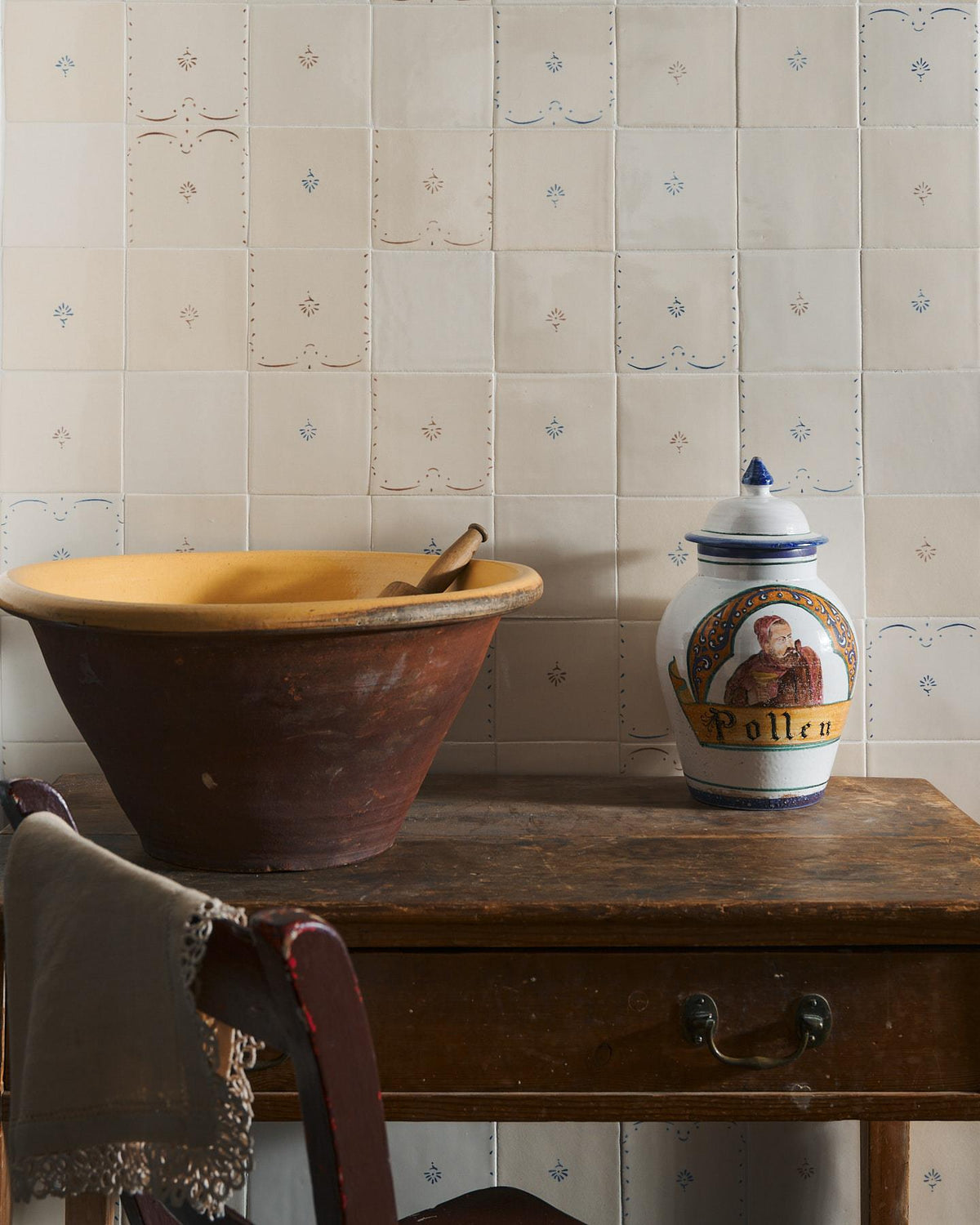 Ditsy Delft Tile - Plain TEST