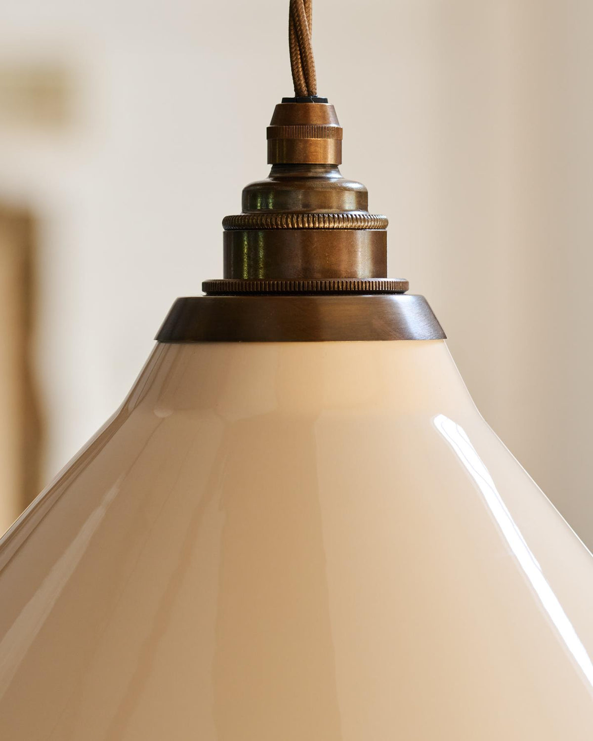 The Creamware Pendant Light - Small TEST