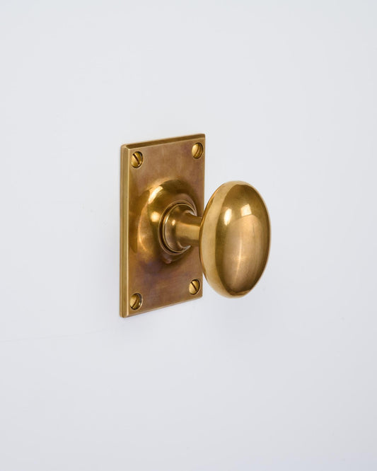 The Clothilde Doorknob with Ottilie Backplate
