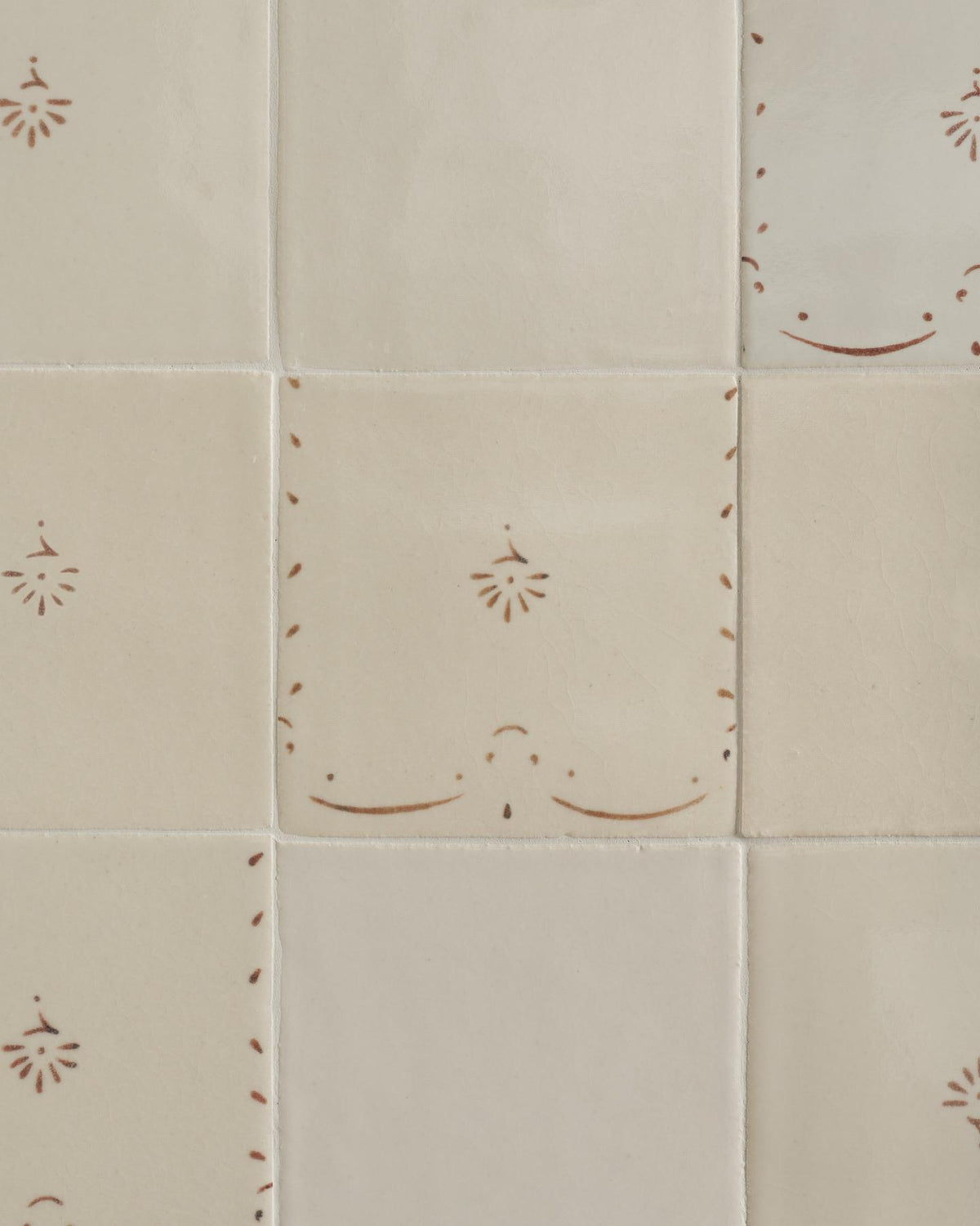 Ditsy Delft Tile - Delft in Sepia TEST