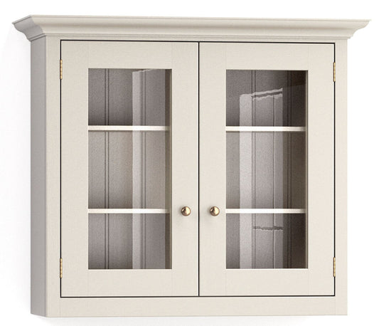 800mm Glazed Wall Cupboard