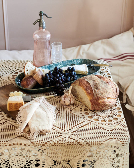 Oval Heirloom Platter - Indigo Blue (Second)