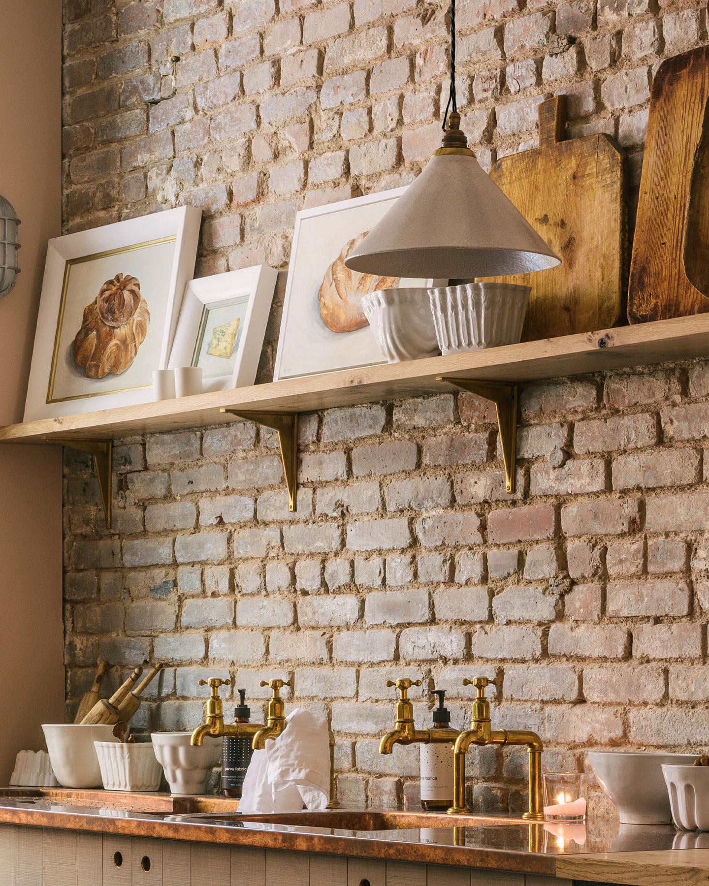 The Crackle Pendant Light - Small, Aged Bronze