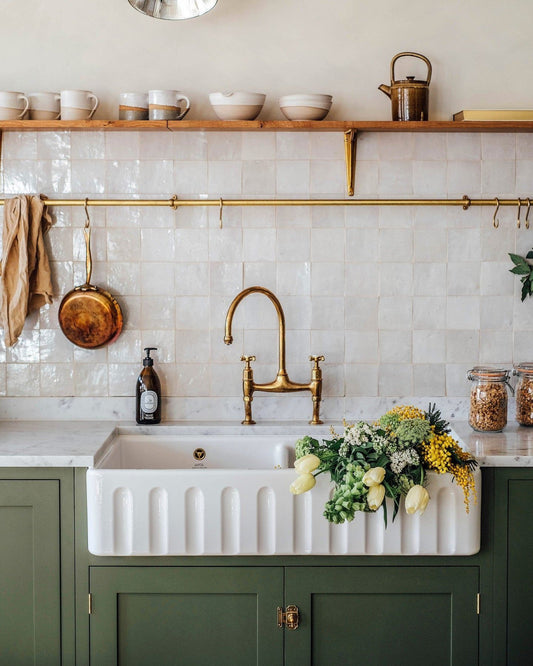deVOL 1000 Double Fluted Belfast Sink