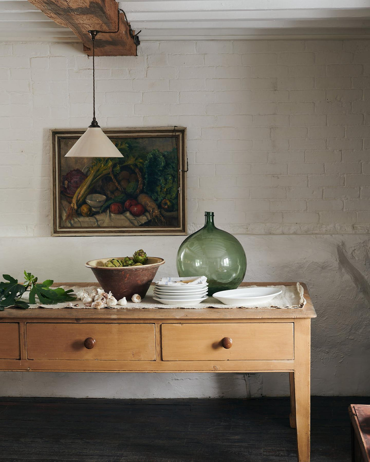 The Creamware Pendant Light - Small TEST