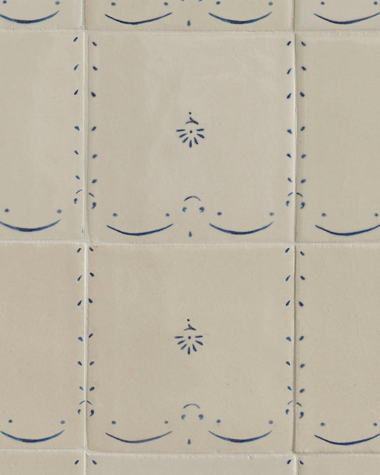 Ditsy Delft Tile - Delft in Blue