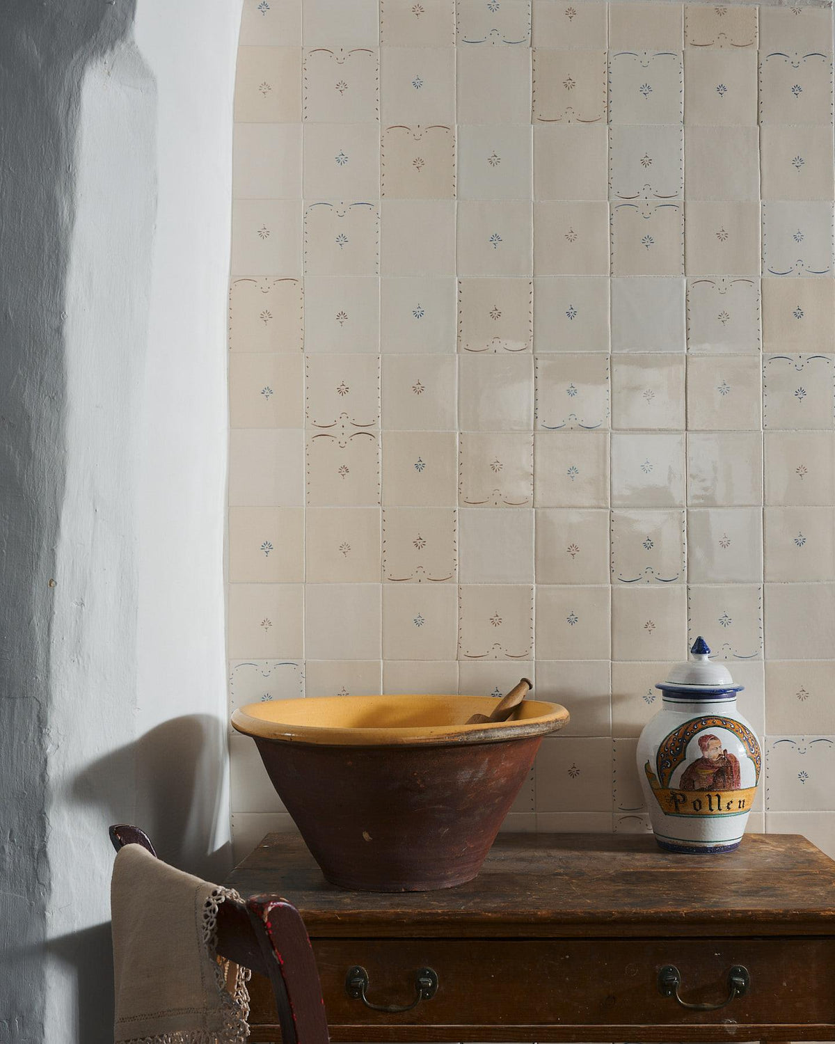 Ditsy Delft Tile - Plain TEST