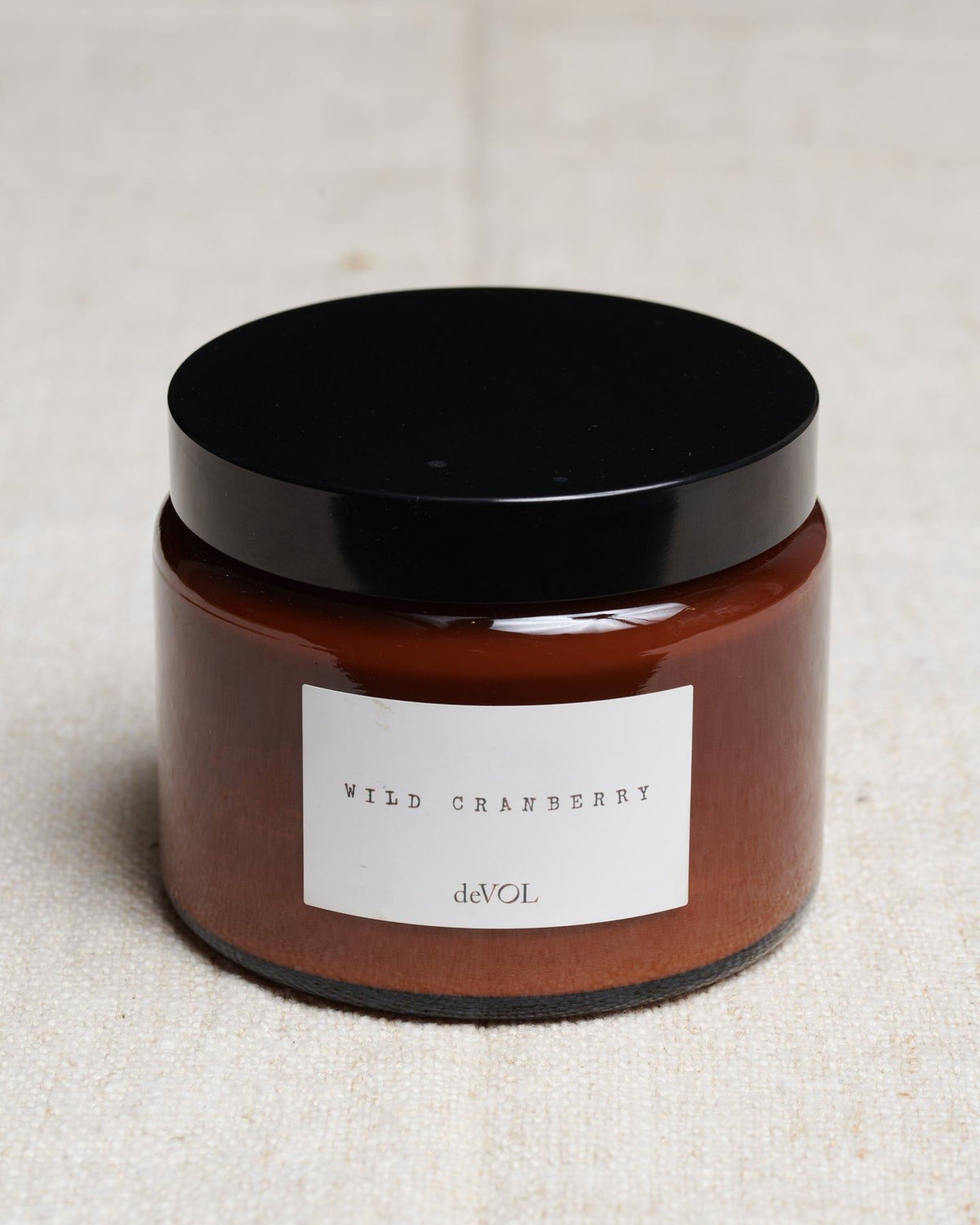 Large deVOL Scented Candle - Wild Cranberry TEST