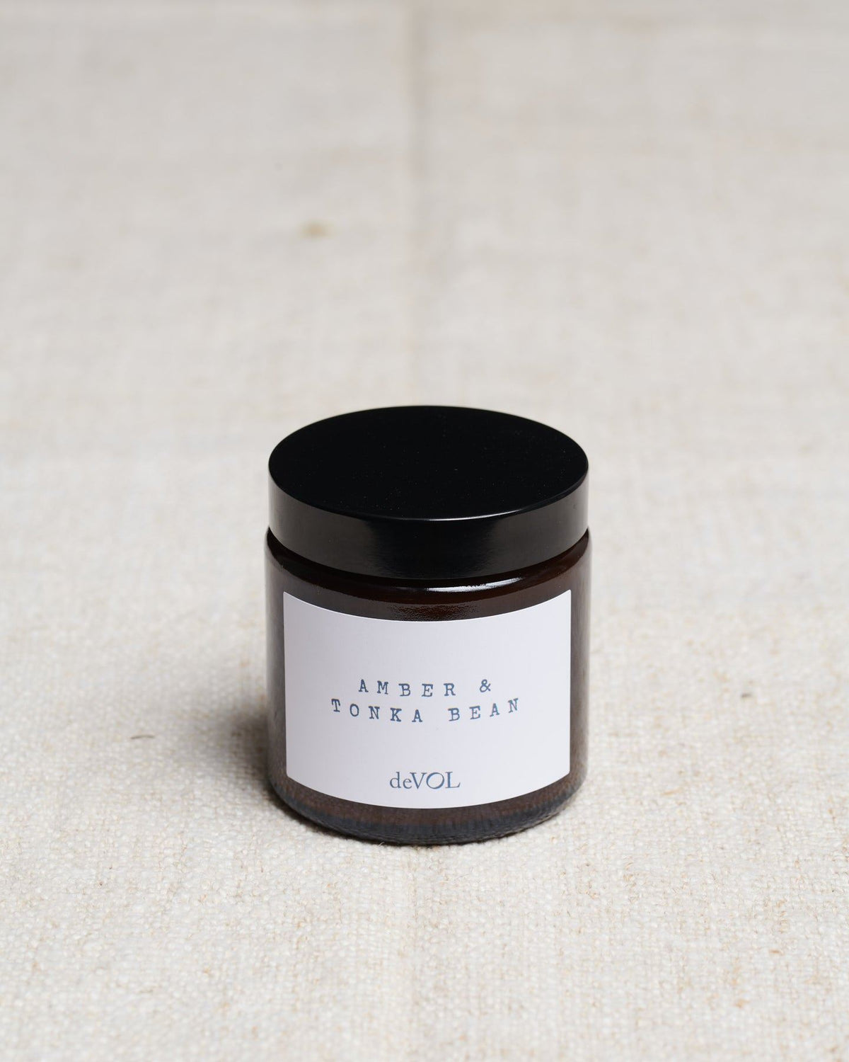 Small deVOL Scented Candle - Amber & Tonka Bean TEST