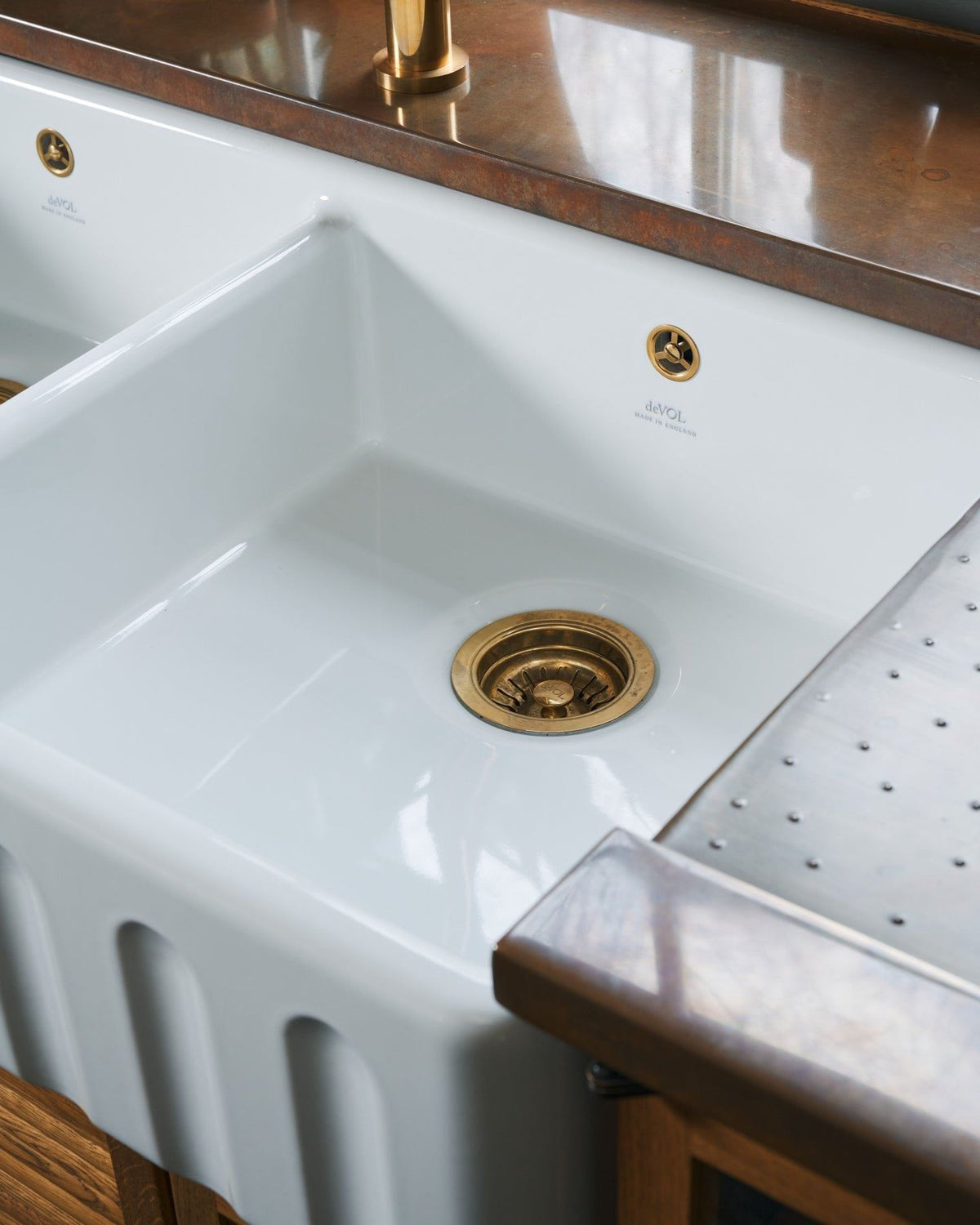 deVOL 1000 Double Fluted Belfast Sink TEST