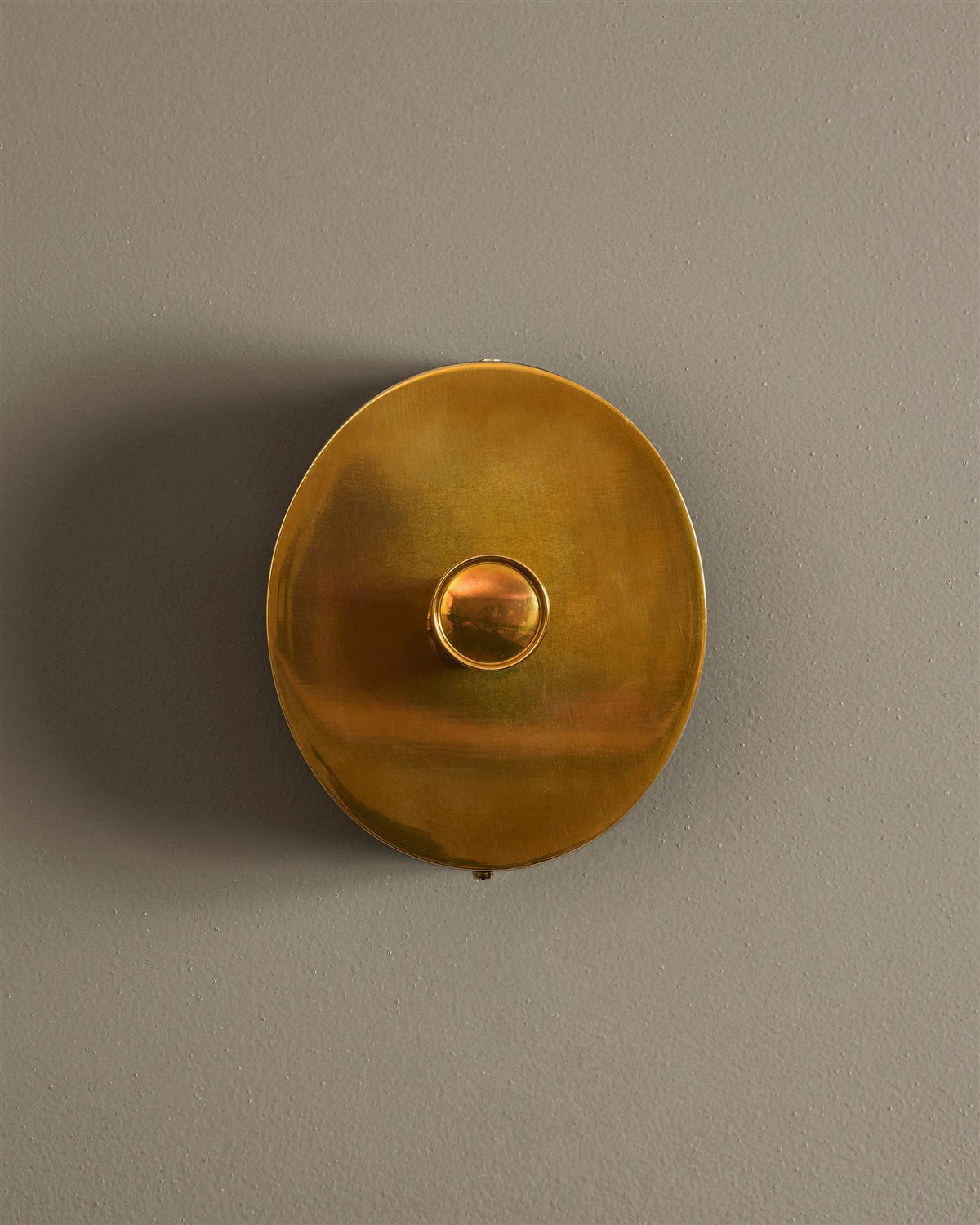 Heirloom Brass Oval Dimmer Switch - 1 Gang TEST