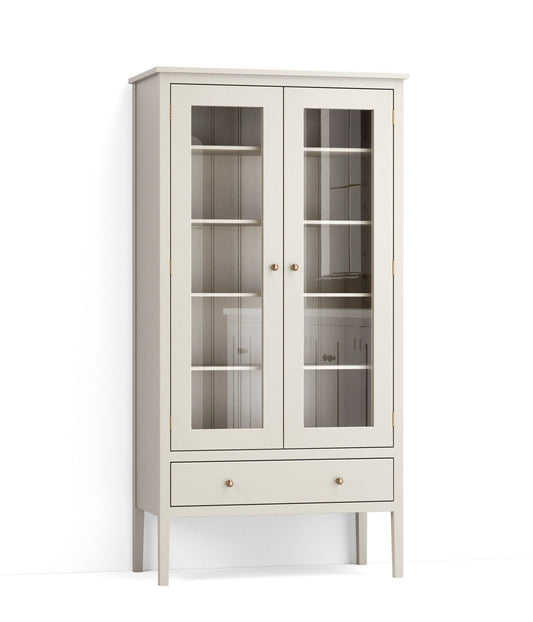 900mm Glazed Upright Cupboard