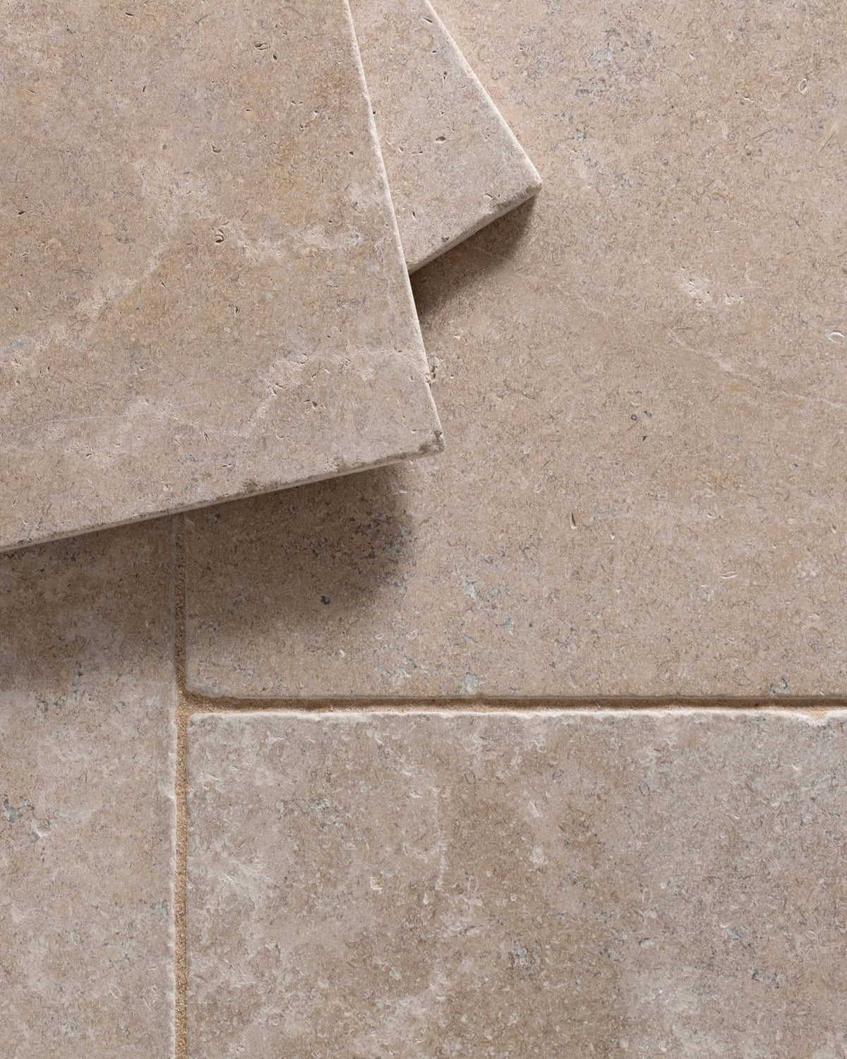 Dijon Tumbled Limestone - 600mm x free lengths (15mm thick) TEST