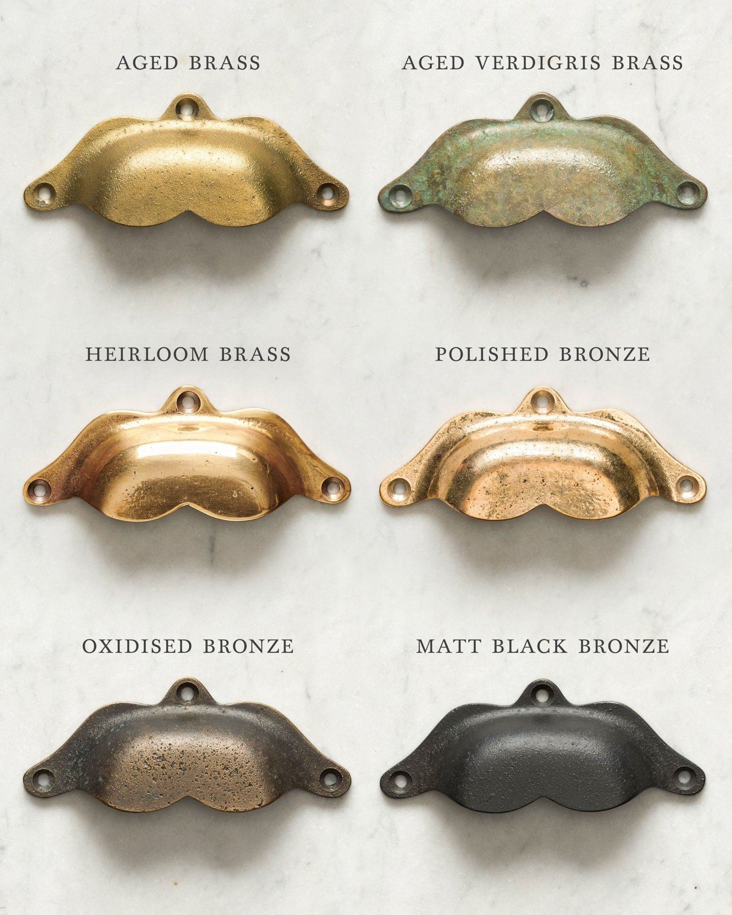Matt Black Bronze Boho Handle - Petite