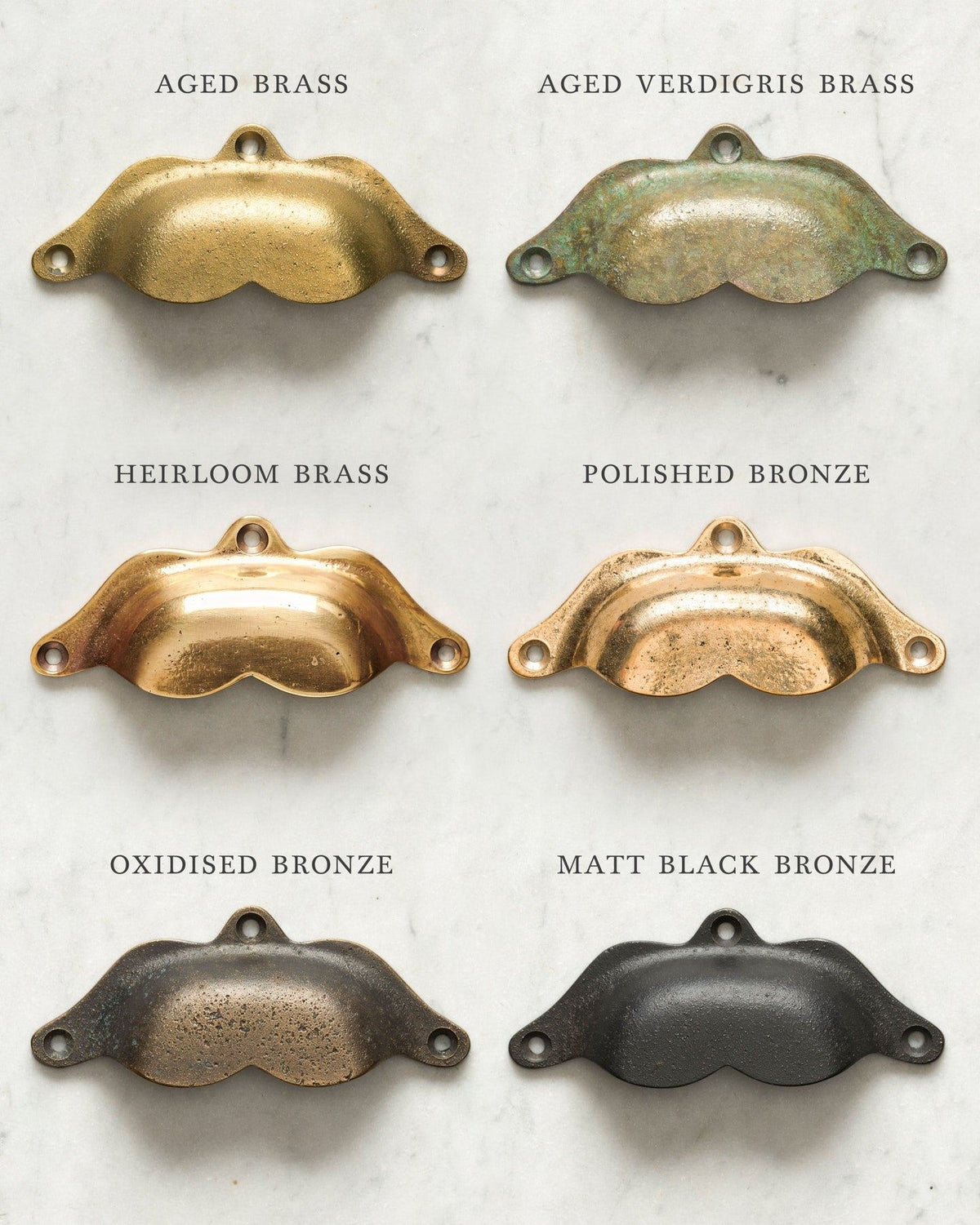 Aged Verdigris Brass Boho Handle - Petite TEST