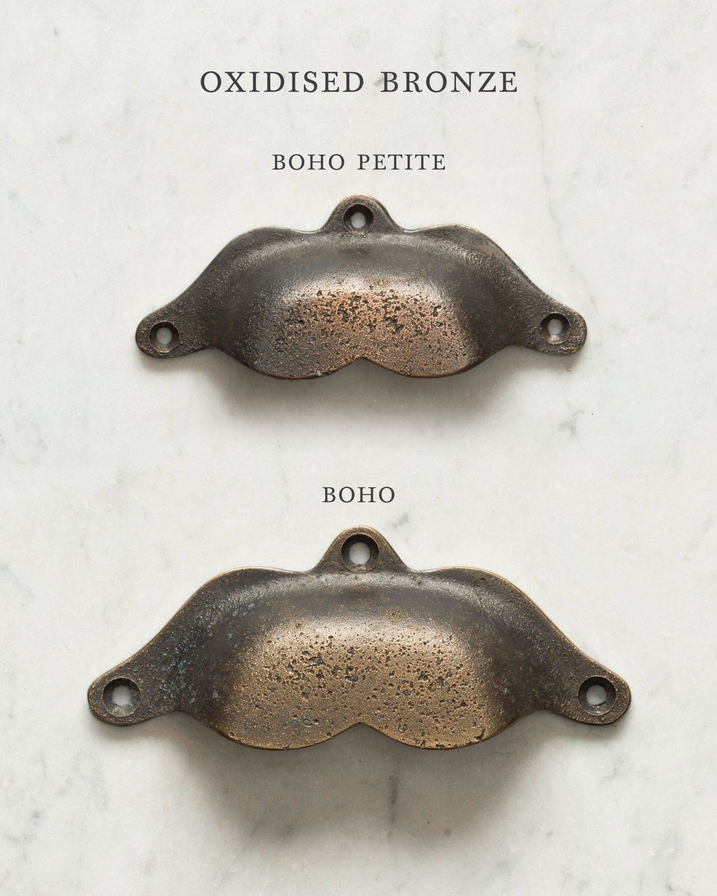 Oxidised Bronze Boho Handle