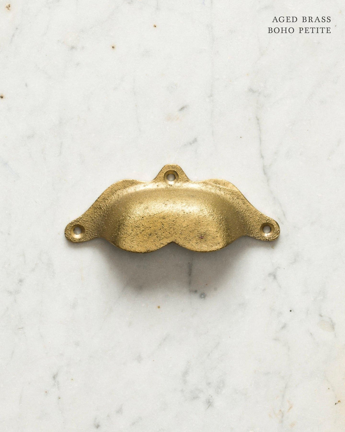 Aged Brass Boho Handle - Petite TEST