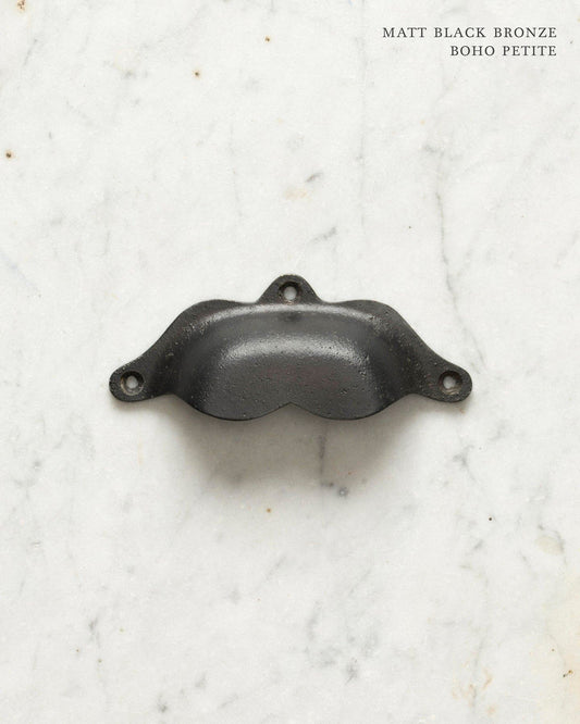 Matt Black Bronze Boho Handle - Petite