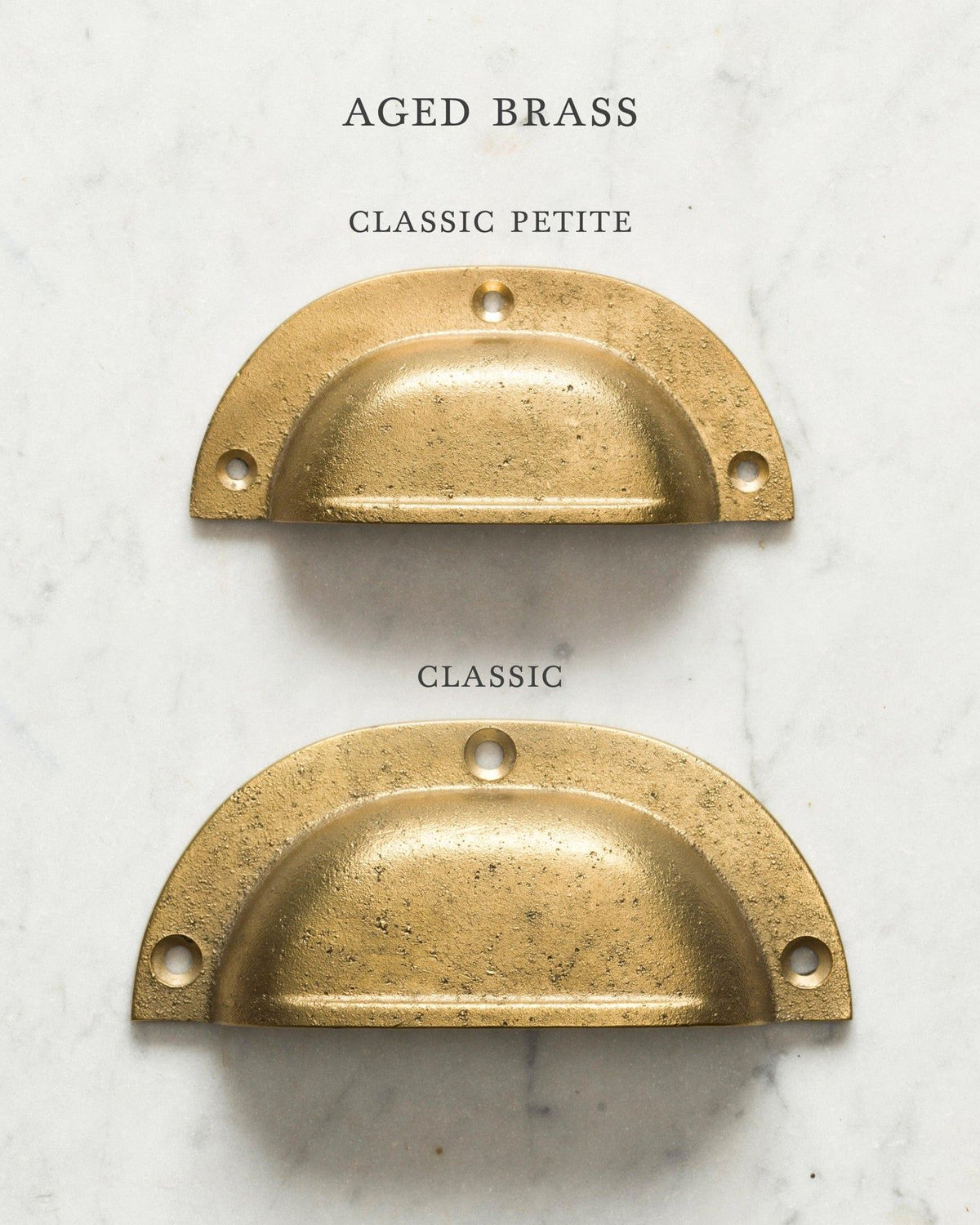 Aged Brass Classic Handle TEST