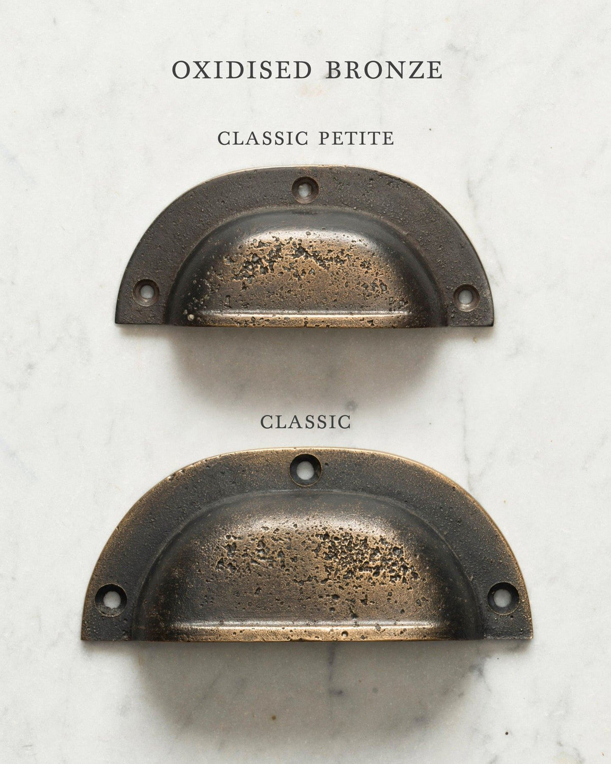 Oxidised Bronze Classic Handle - Petite TEST