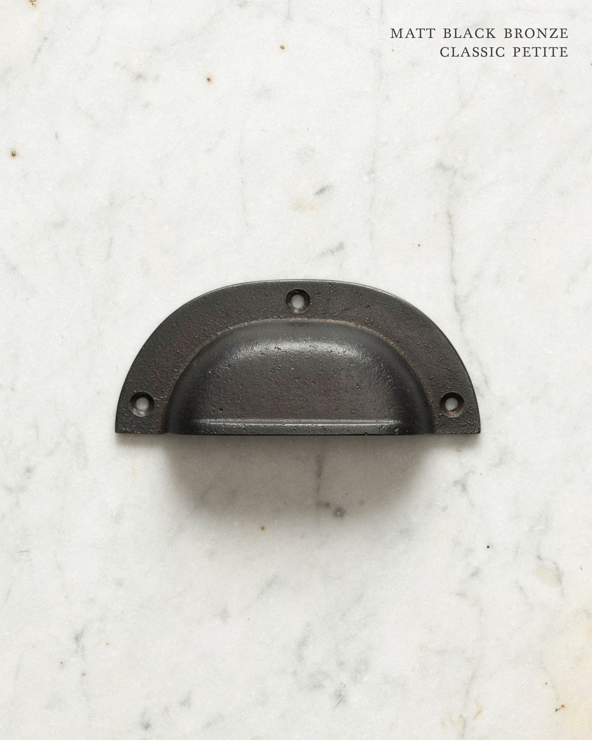 Matt Black Bronze Classic Handle - Petite TEST